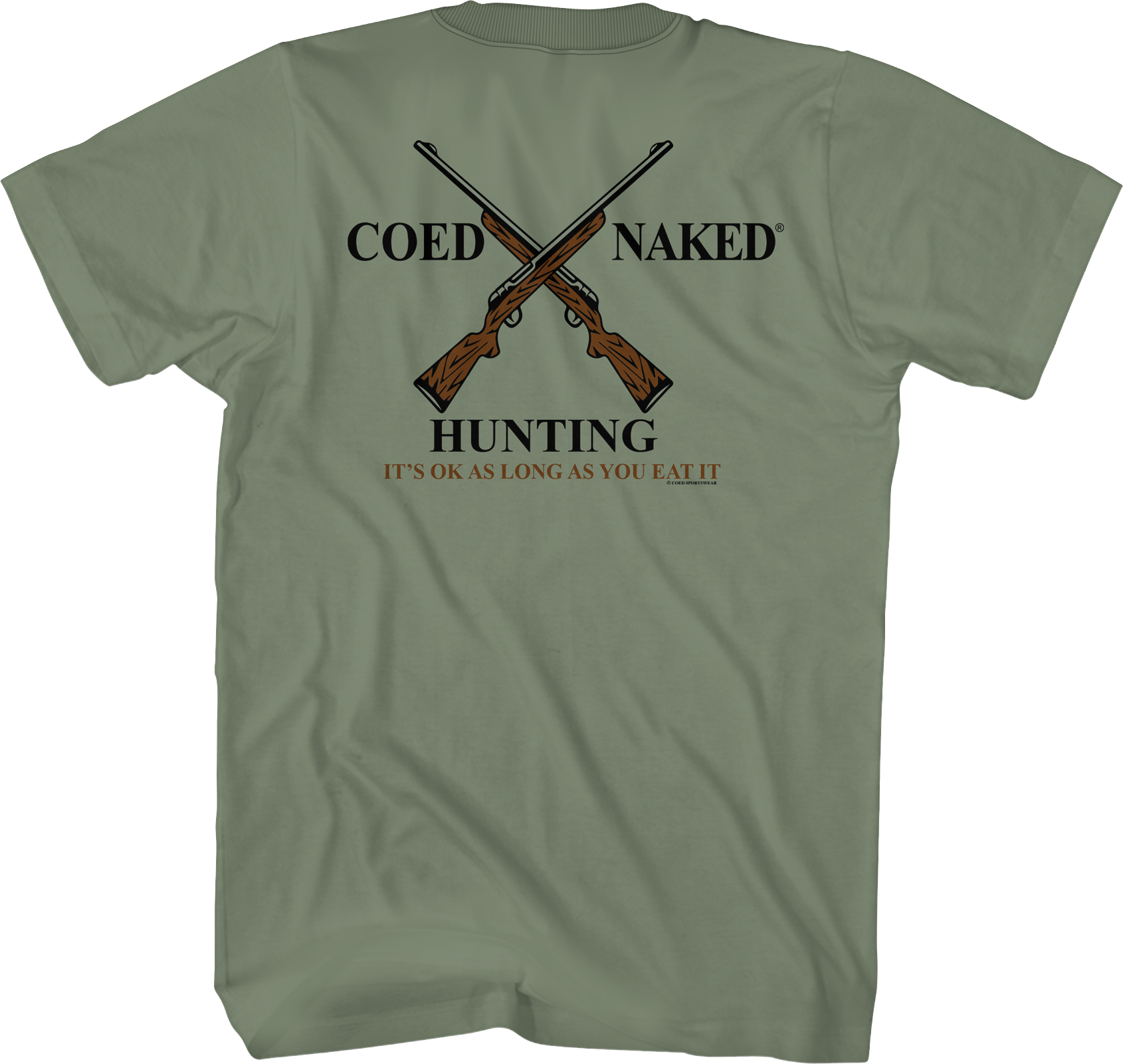 Hunting Coed Naked T-Shirt Hoodie, Sweatshirt | CiraTrend.com (Image 1)