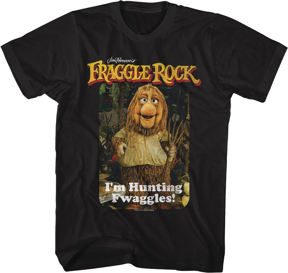 Hunting Fwaggles Fraggle Rock T-Shirt Hoodie, Sweatshirt | CiraTrend.com (Image 1)