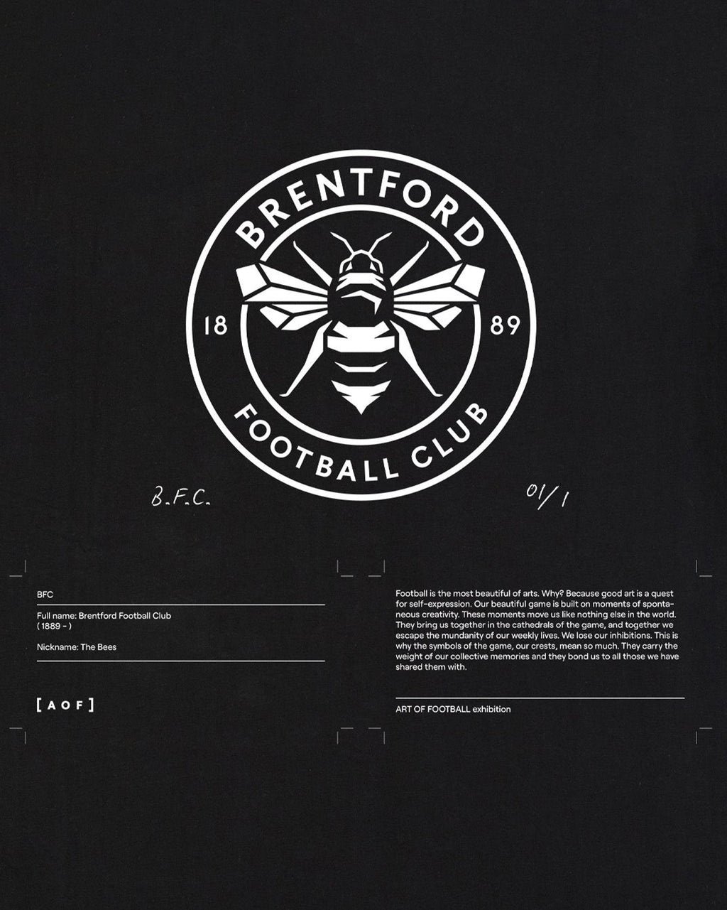 Brentford Exhibition Tee Hoodie, Sweatshirt | CiraTrend.com (Image 2)