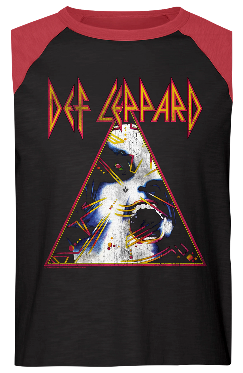 Hysteria Def Leppard Raglan Baseball Shirt Hoodie, Sweatshirt | CiraTrend.com (Image 2)