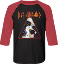 Hysteria Def Leppard Raglan Baseball Shirt Hoodie, Sweatshirt | CiraTrend.com (Image 1)