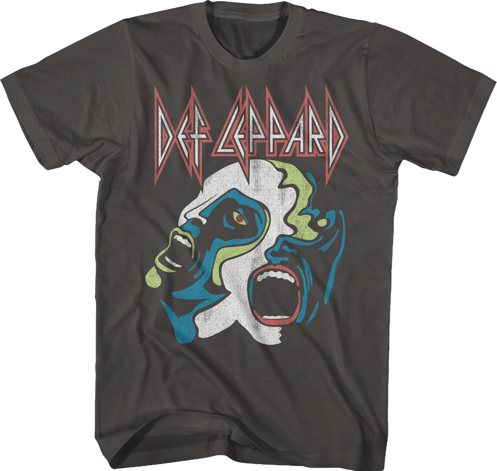 Hysteria Faces Def Leppard T-Shirt Hoodie, Sweatshirt | CiraTrend.com (Image 1)