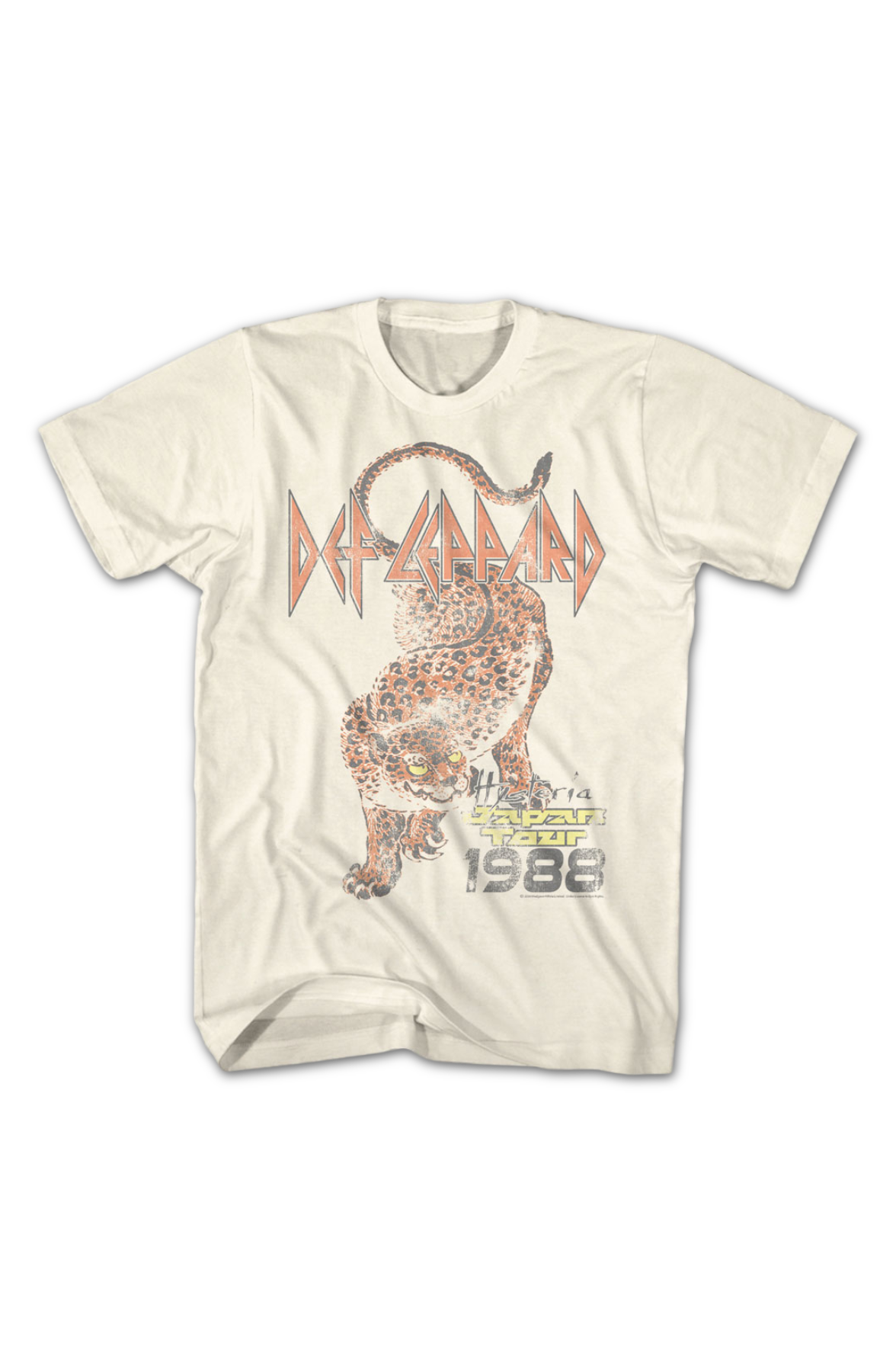 Hysteria Japan Tour 1988 Def Leppard T-Shirt Hoodie, Sweatshirt | CiraTrend.com (Image 2)