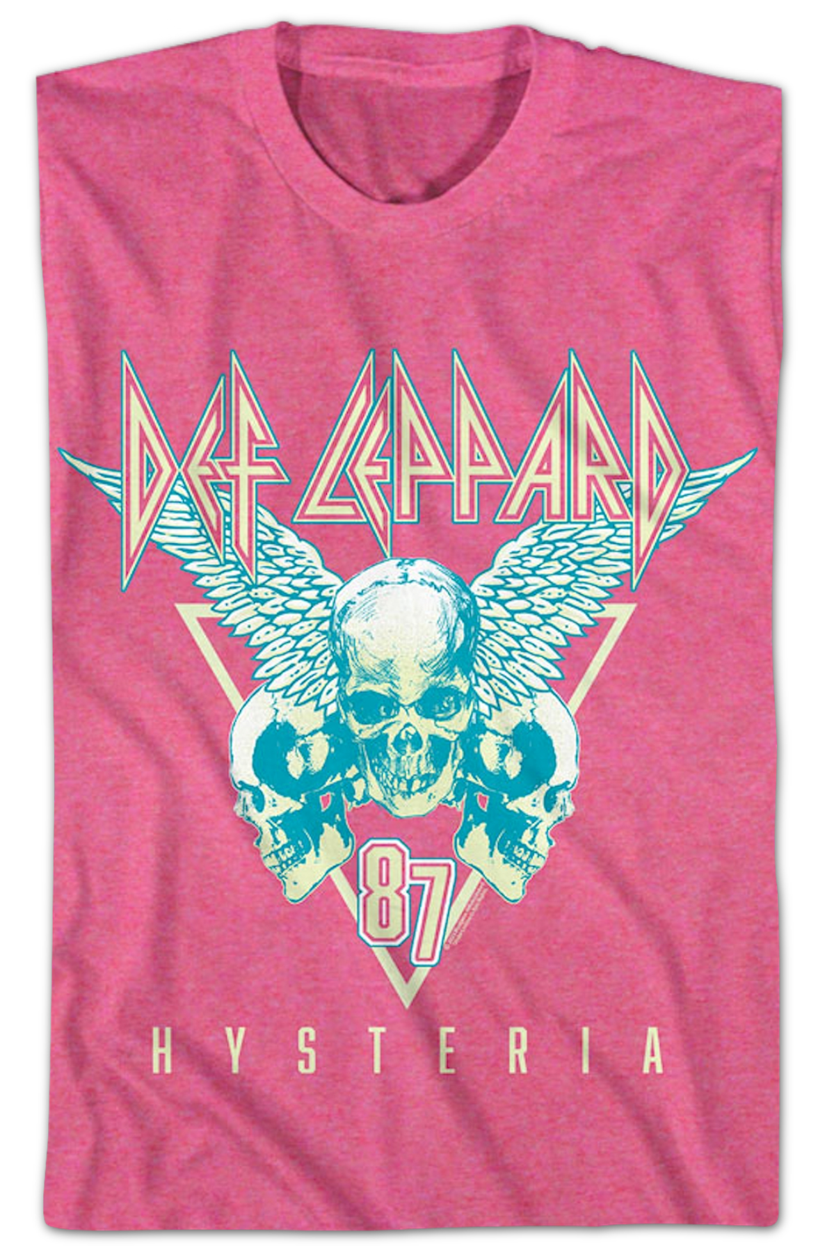 Hysteria Skulls Def Leppard T-Shirt Hoodie, Sweatshirt | CiraTrend.com (Image 2)
