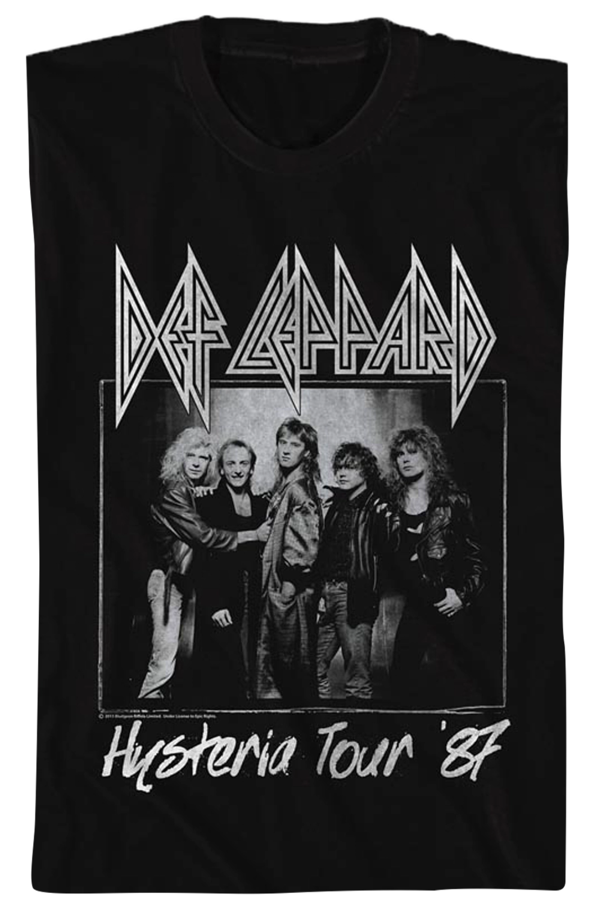 Hysteria Tour Def Leppard T-Shirt Hoodie, Sweatshirt | CiraTrend.com (Image 2)