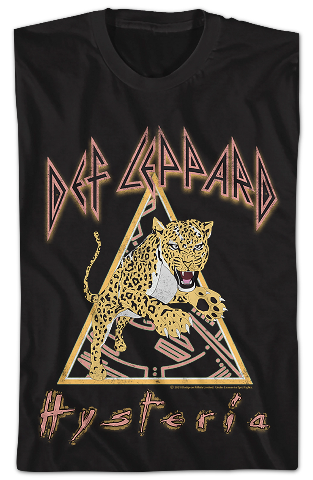 Hysteria Triangle Def Leppard T-Shirt Hoodie, Sweatshirt | CiraTrend.com (Image 2)