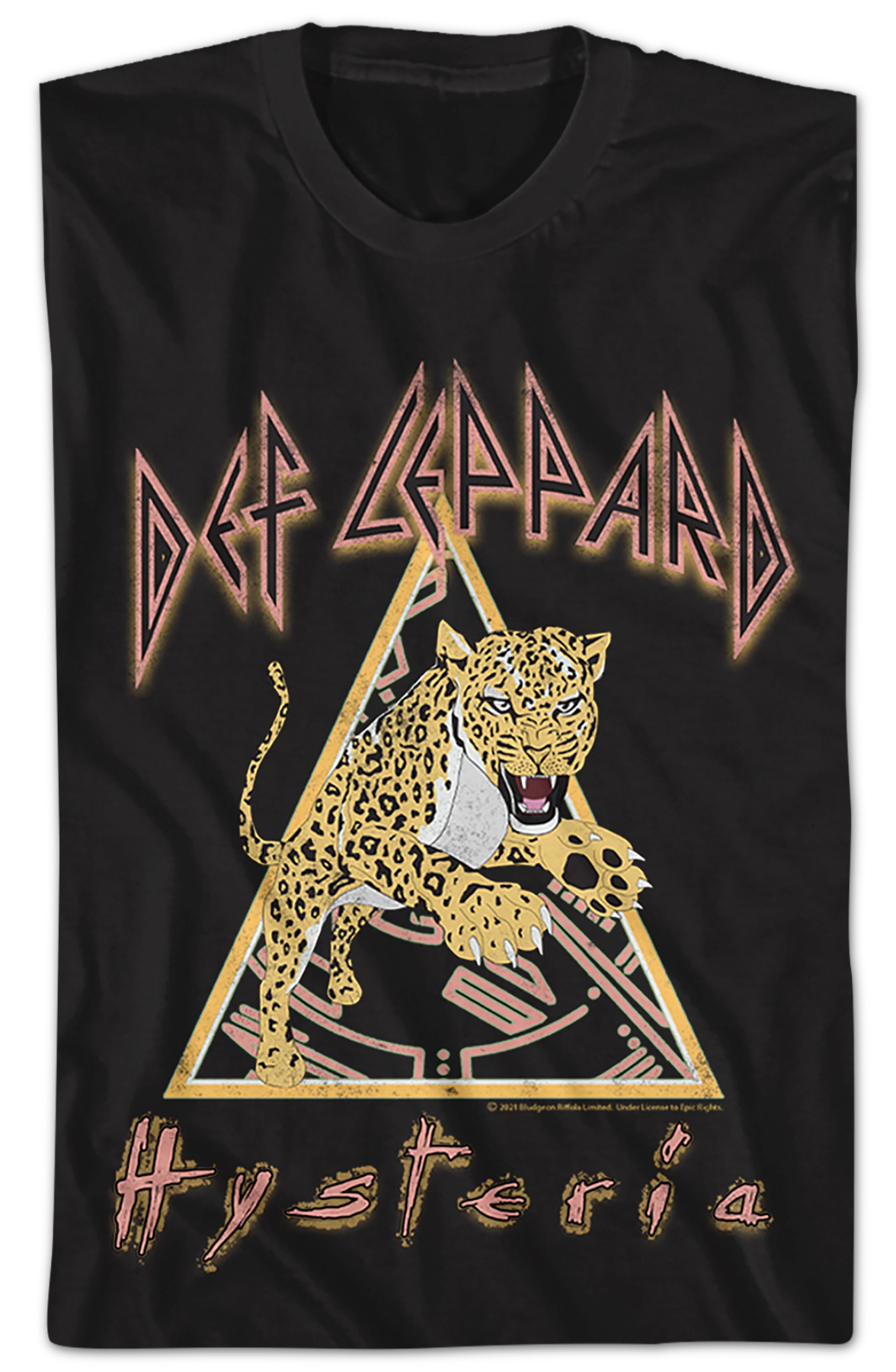 Hysteria Triangle Def Leppard T-Shirt Hoodie, Sweatshirt | CiraTrend.com (Image 2)