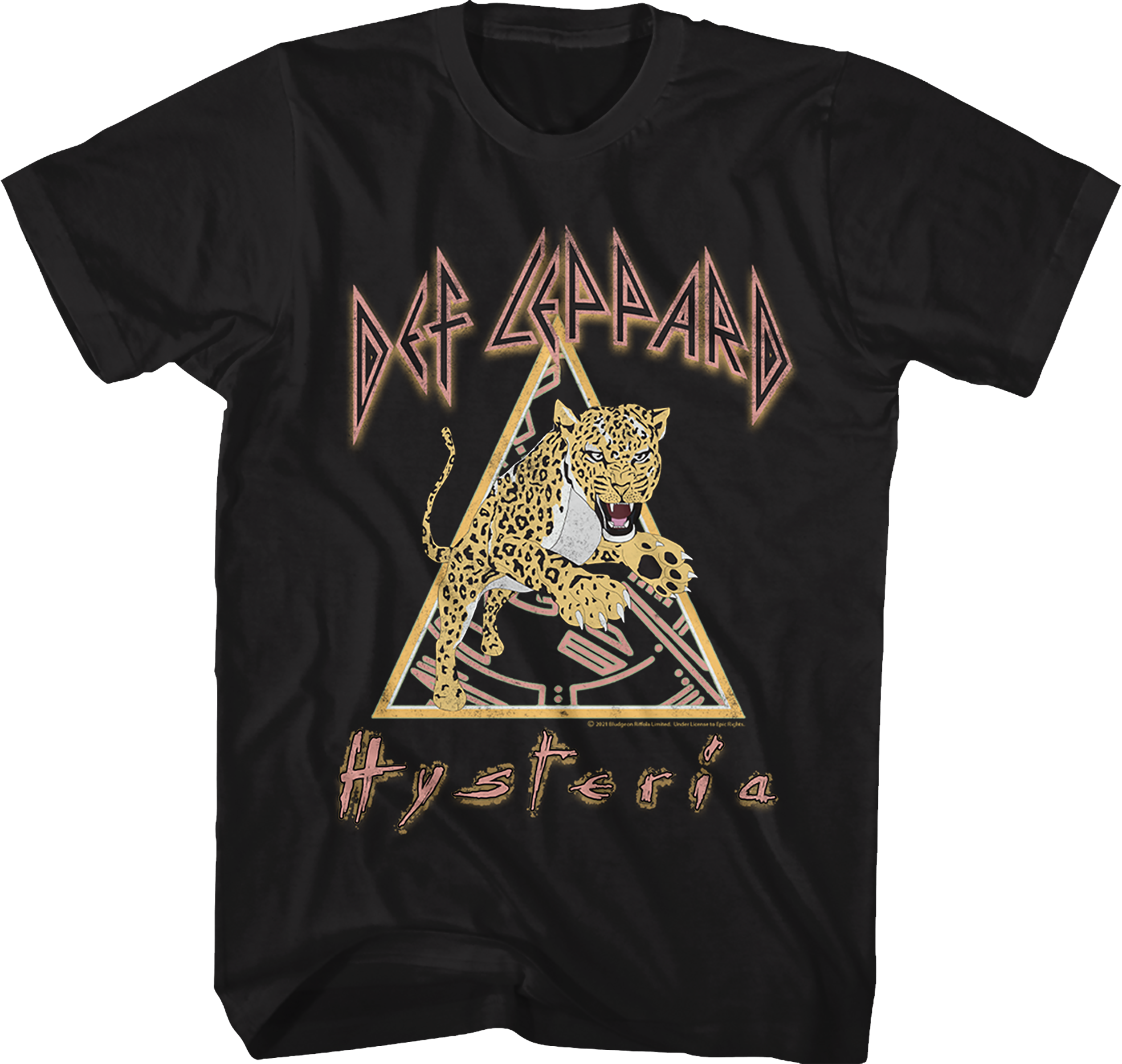 Hysteria Triangle Def Leppard T-Shirt Hoodie, Sweatshirt | CiraTrend.com (Image 1)
