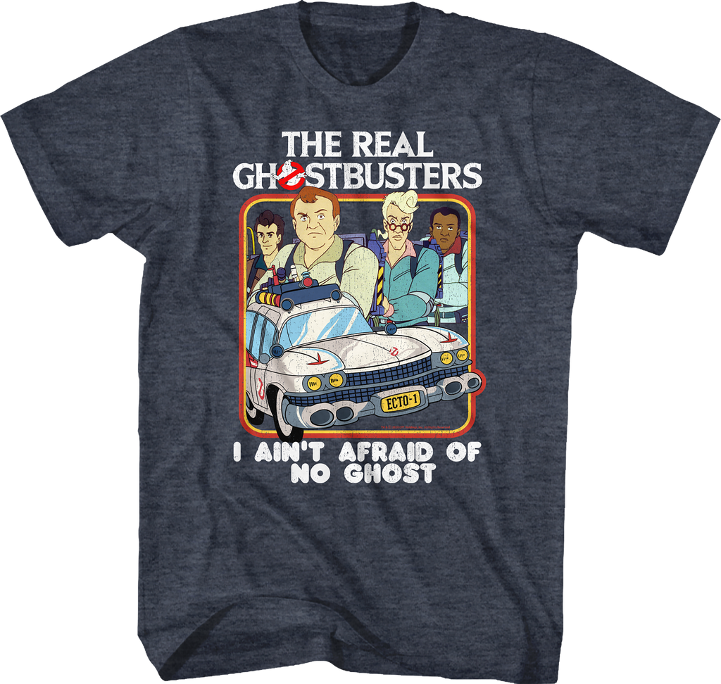 I Ain't Afraid Of No Ghost Real Ghostbusters T-Shirt Hoodie, Sweatshirt | CiraTrend.com (Image 1)