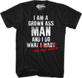 I Am A Grown Ass Man And I Do What My Wife Wants T-Shirt Hoodie, Sweatshirt | CiraTrend.com (Image 1)