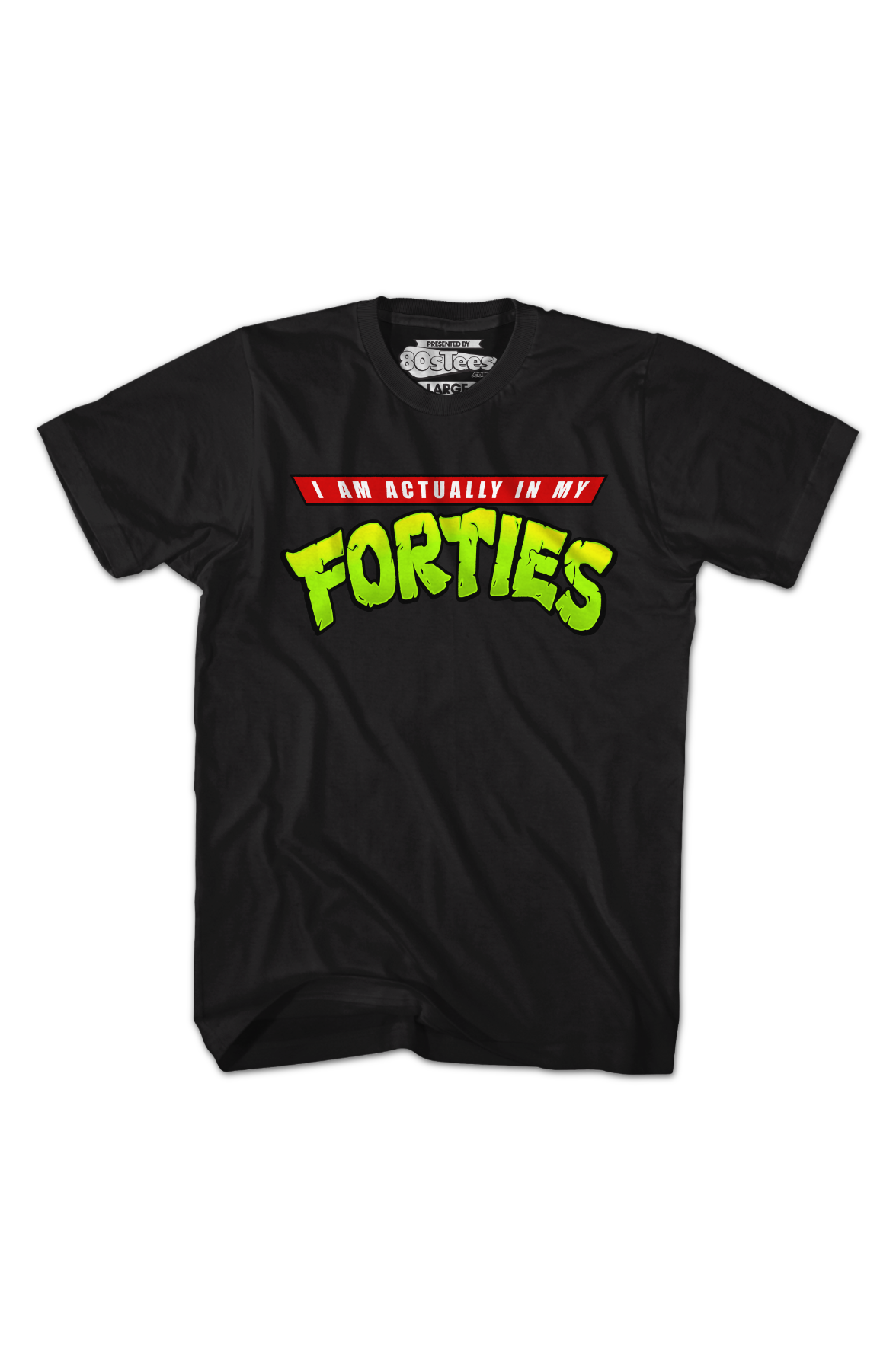 I Am Actually In My Forties T-Shirt Hoodie, Sweatshirt | CiraTrend.com (Image 2)