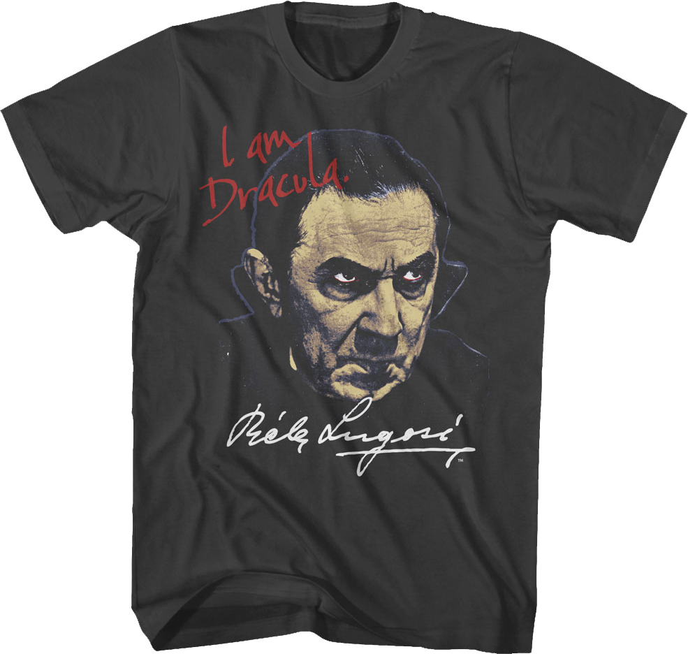 I Am Dracula Bela Lugosi T-Shirt Hoodie, Sweatshirt | CiraTrend.com (Image 1)