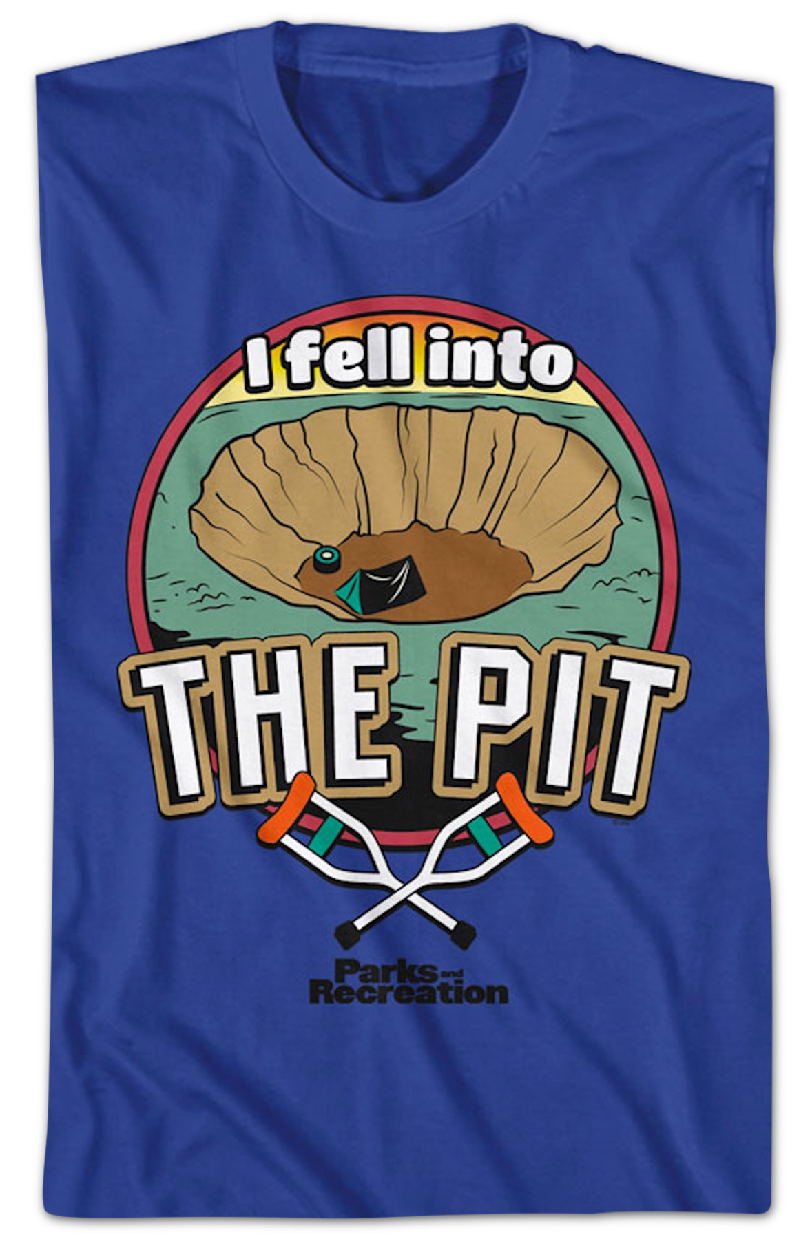 I Fell Into The Pit Parks And Recreation T-Shirt Hoodie, Sweatshirt | CiraTrend.com (Image 2)