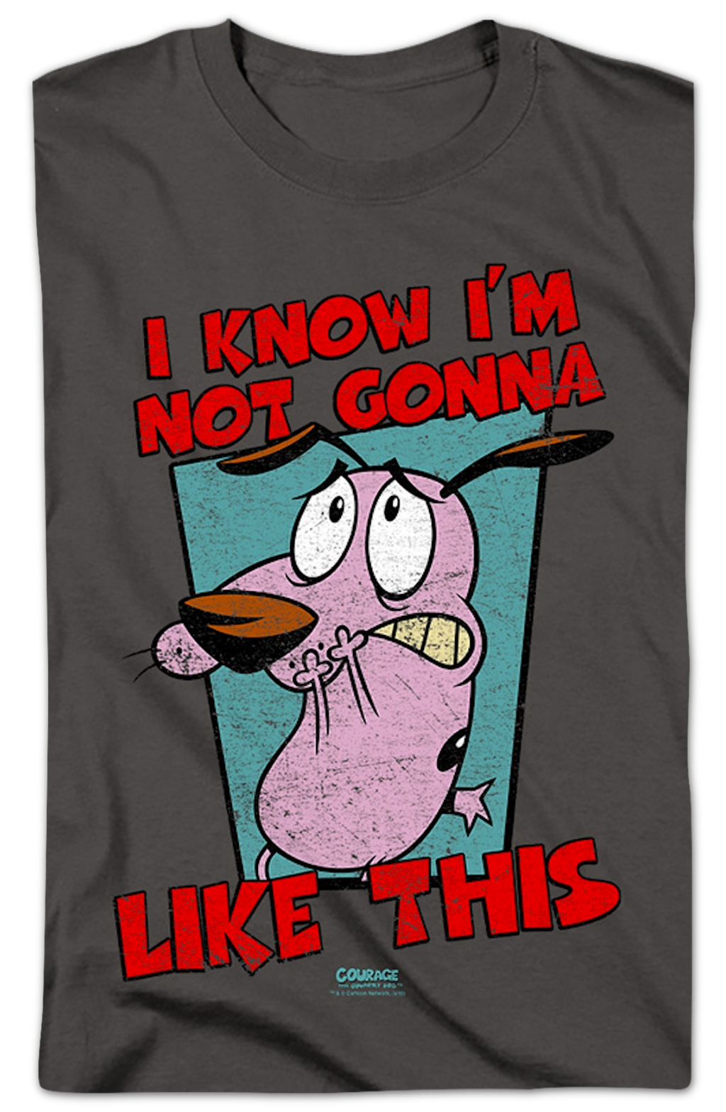 I Know I'm Not Gonna Like This Courage The Cowardly Dog T-Shirt Hoodie, Sweatshirt | CiraTrend.com (Image 2)