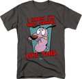 I Know I'm Not Gonna Like This Courage The Cowardly Dog T-Shirt Hoodie, Sweatshirt | CiraTrend.com (Image 1)