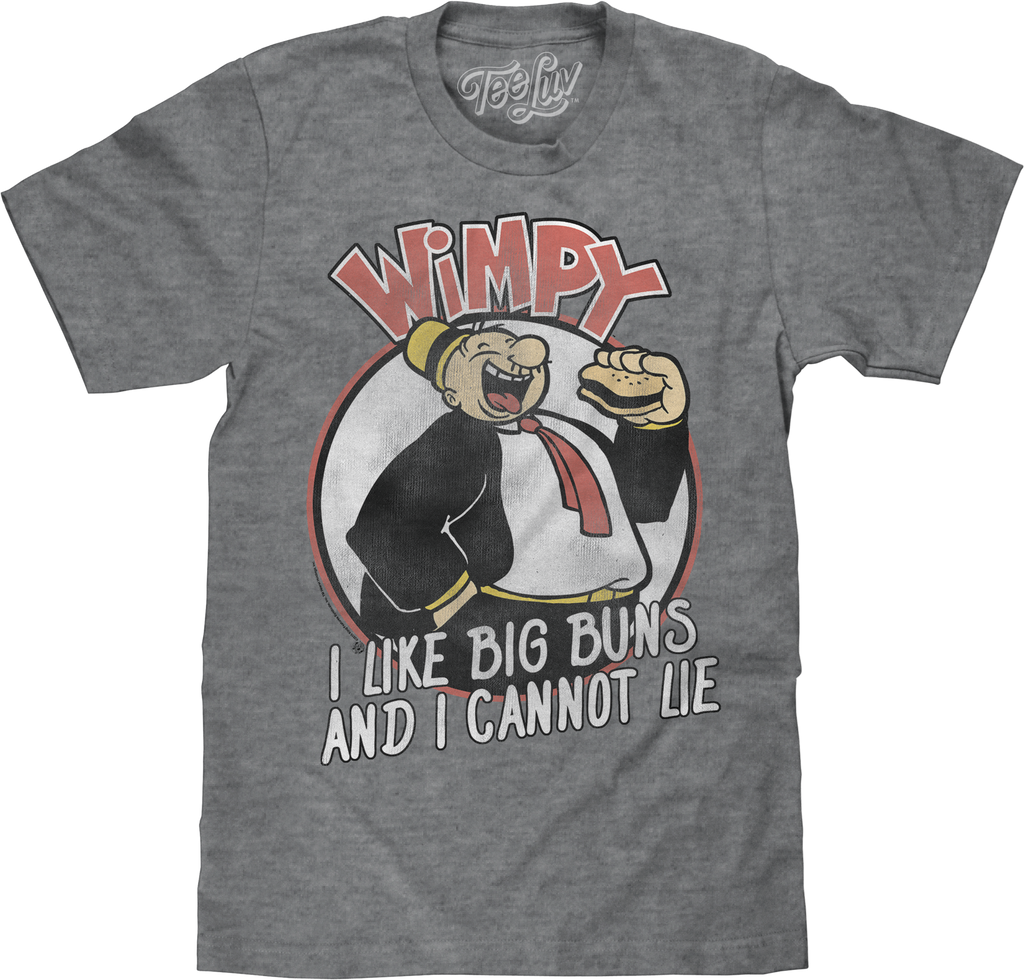 I Like Big Buns And I Cannot Lie Popeye T-Shirt Hoodie, Sweatshirt | CiraTrend.com (Image 1)