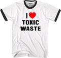 I Love Toxic Waste Real Genius Ringer Shirt Hoodie, Sweatshirt | CiraTrend.com (Image 1)