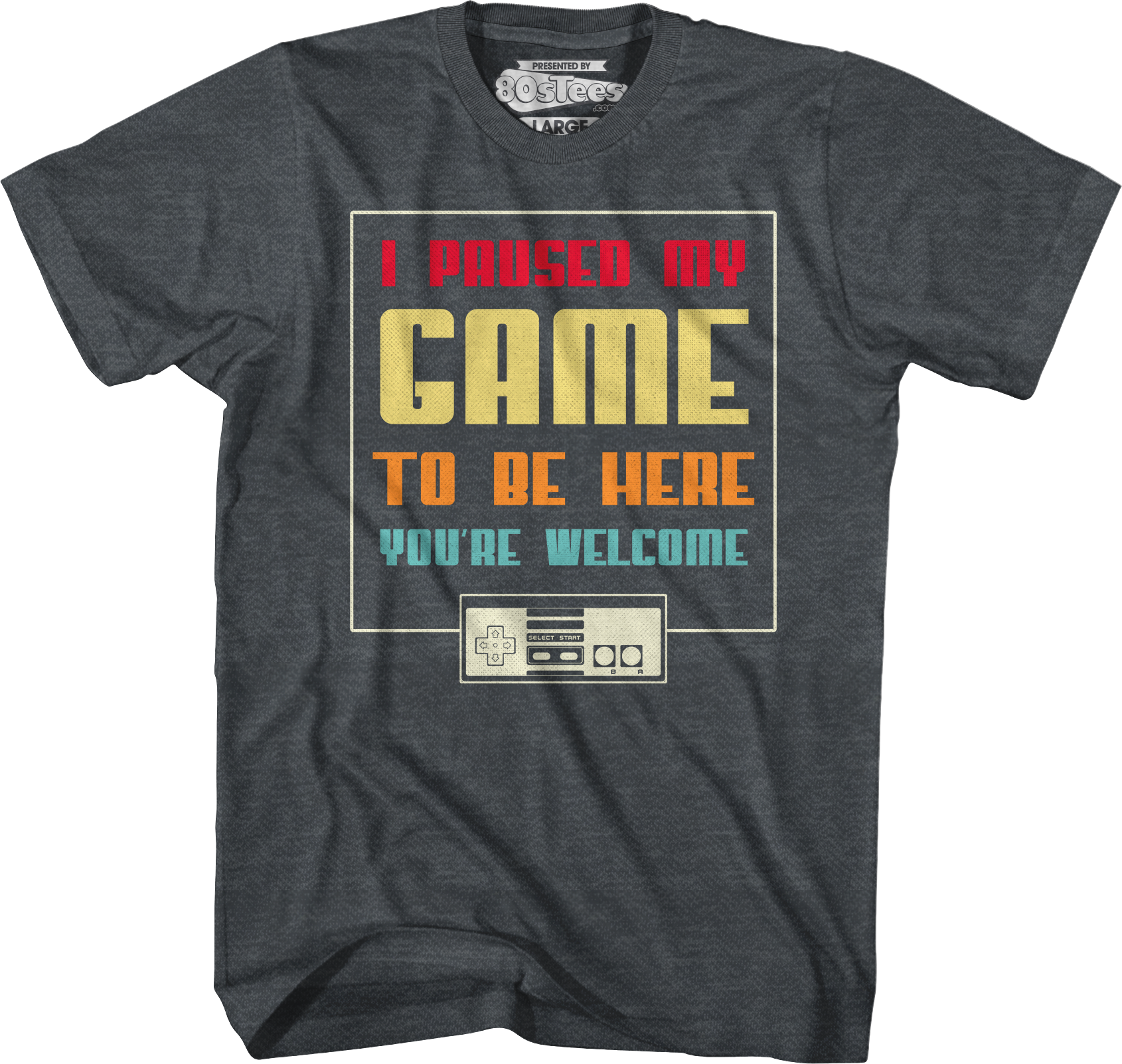 I Paused My Game To Be Here You're Welcome T-Shirt Hoodie, Sweatshirt | CiraTrend.com (Image 4)