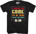 I Paused My Game To Be Here You're Welcome T-Shirt Hoodie, Sweatshirt | CiraTrend.com (Image 1)
