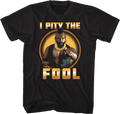 I Pity The Fool Circle Mr. T Shirt Hoodie, Sweatshirt | CiraTrend.com (Image 1)