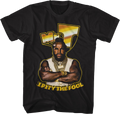 I Pity The Fool Gold Letters Mr. T Shirt Hoodie, Sweatshirt | CiraTrend.com (Image 1)