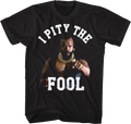 I Pity The Fool Mr. T Shirt Hoodie, Sweatshirt | CiraTrend.com (Image 1)