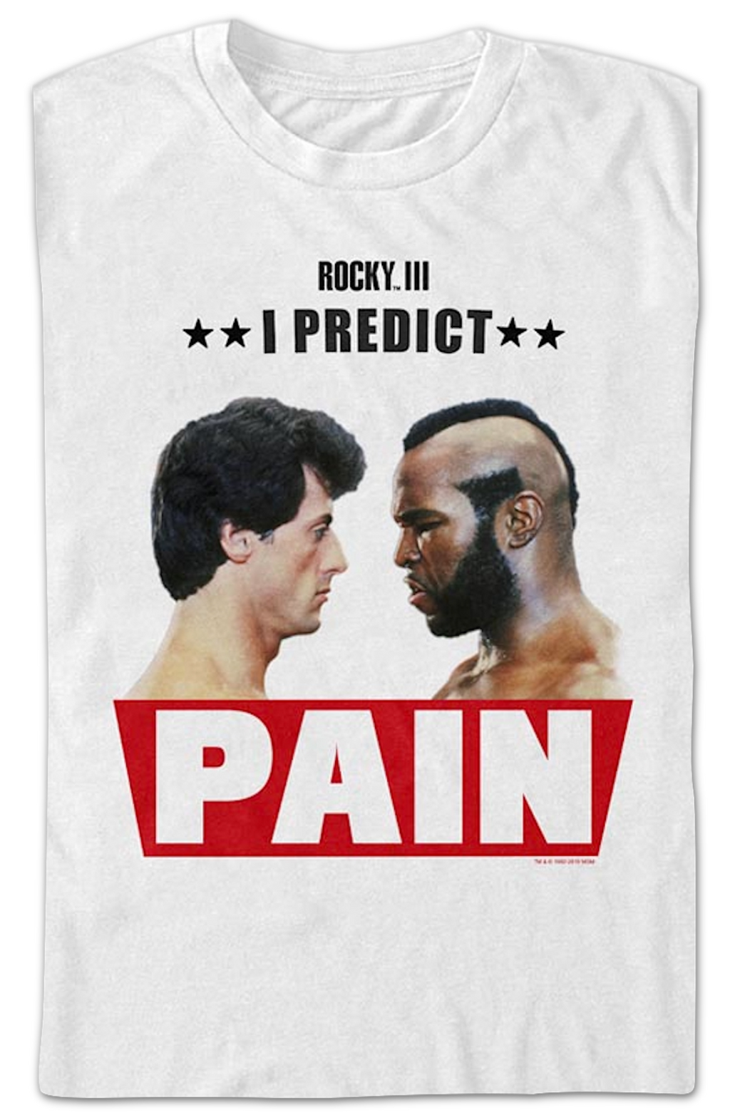 I Predict Pain Rocky III T-Shirt Hoodie, Sweatshirt | CiraTrend.com (Image 2)