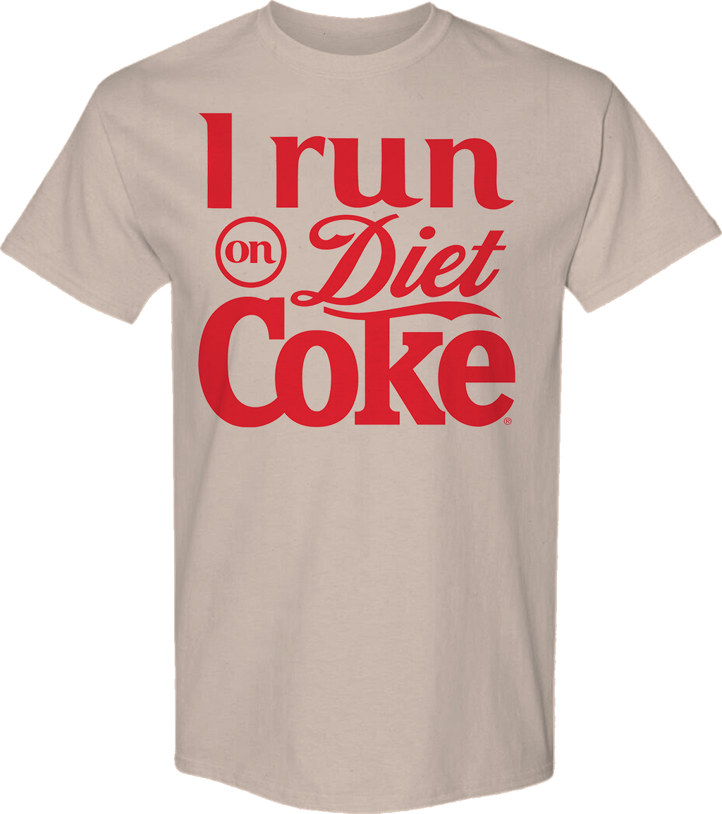 I Run On Diet Coke T-Shirt Hoodie, Sweatshirt | CiraTrend.com (Image 1)