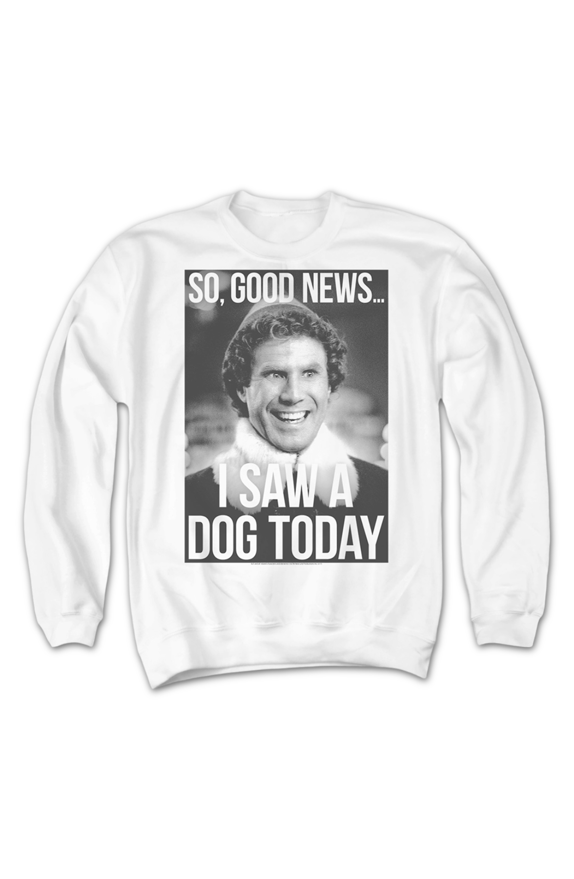 I Saw A Dog Today Elf Sweatshirt T-Shirts, Hoodie | CiraTrend.com (Image 2)