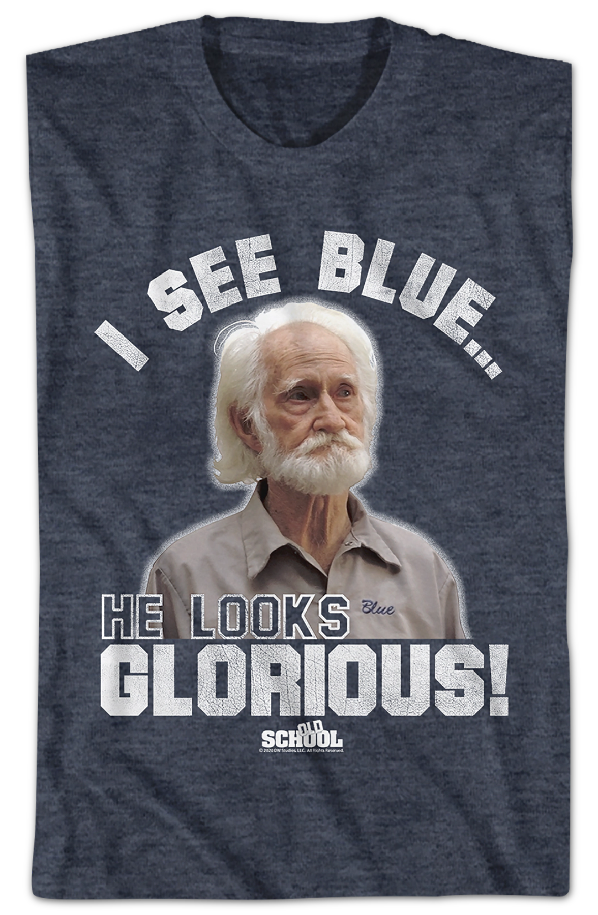 I See Blue He Looks Glorious Old School T-Shirt Hoodie, Sweatshirt | CiraTrend.com (Image 2)