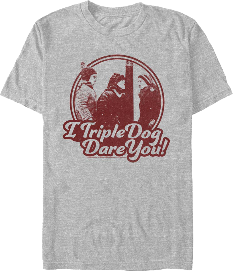 I Triple Dog Dare You Christmas Story T-Shirt Hoodie, Sweatshirt | CiraTrend.com (Image 1)