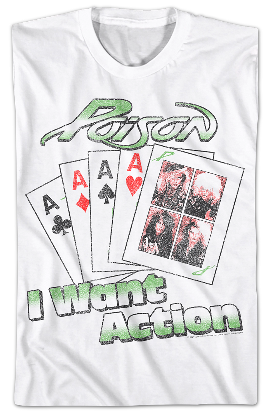I Want Action Playing Cards Poison T-Shirt Hoodie, Sweatshirt | CiraTrend.com (Image 2)