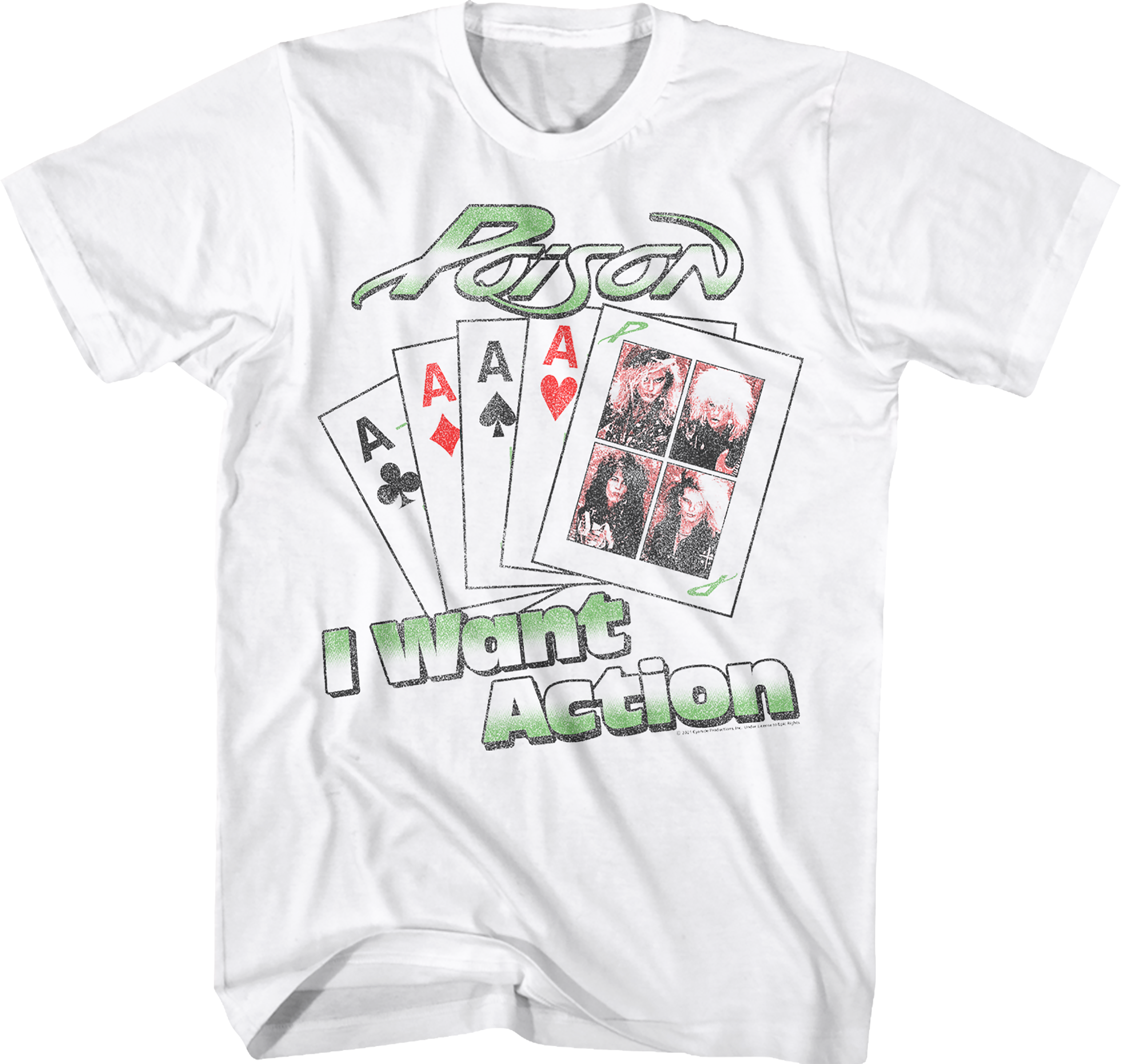 I Want Action Playing Cards Poison T-Shirt Hoodie, Sweatshirt | CiraTrend.com (Image 1)