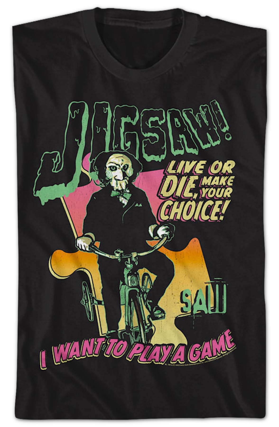 I Want To Play A Game Saw T-Shirt Hoodie, Sweatshirt | CiraTrend.com (Image 2)