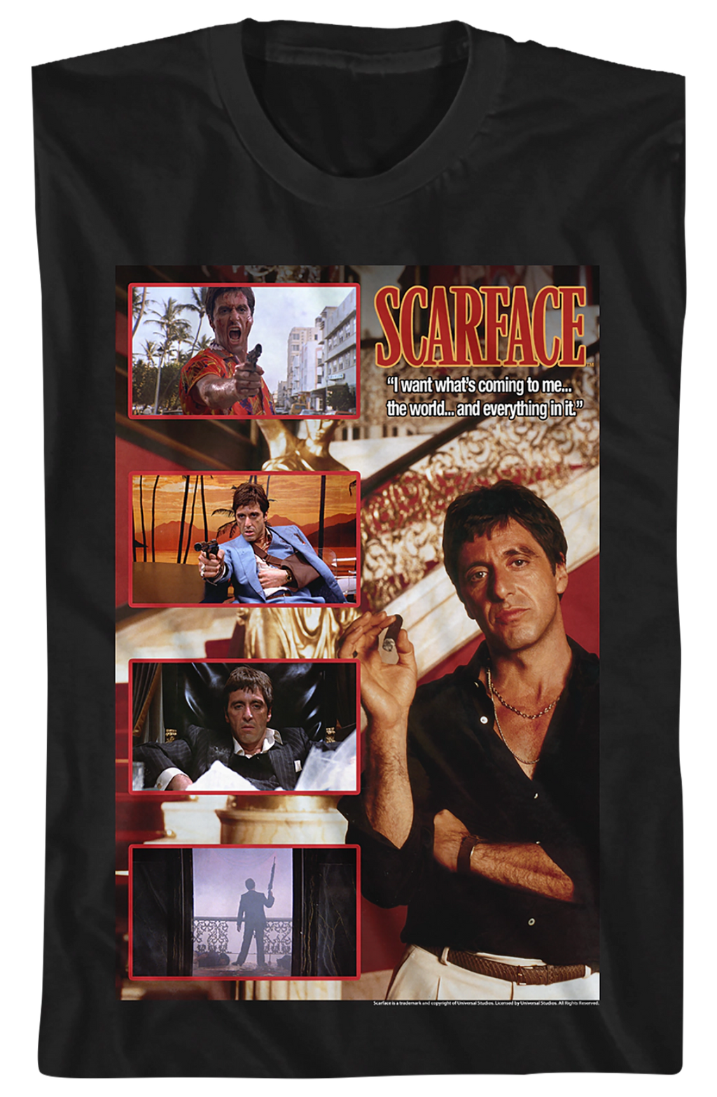 I Want What's Coming To Me Scarface T-Shirt Hoodie, Sweatshirt | CiraTrend.com (Image 2)