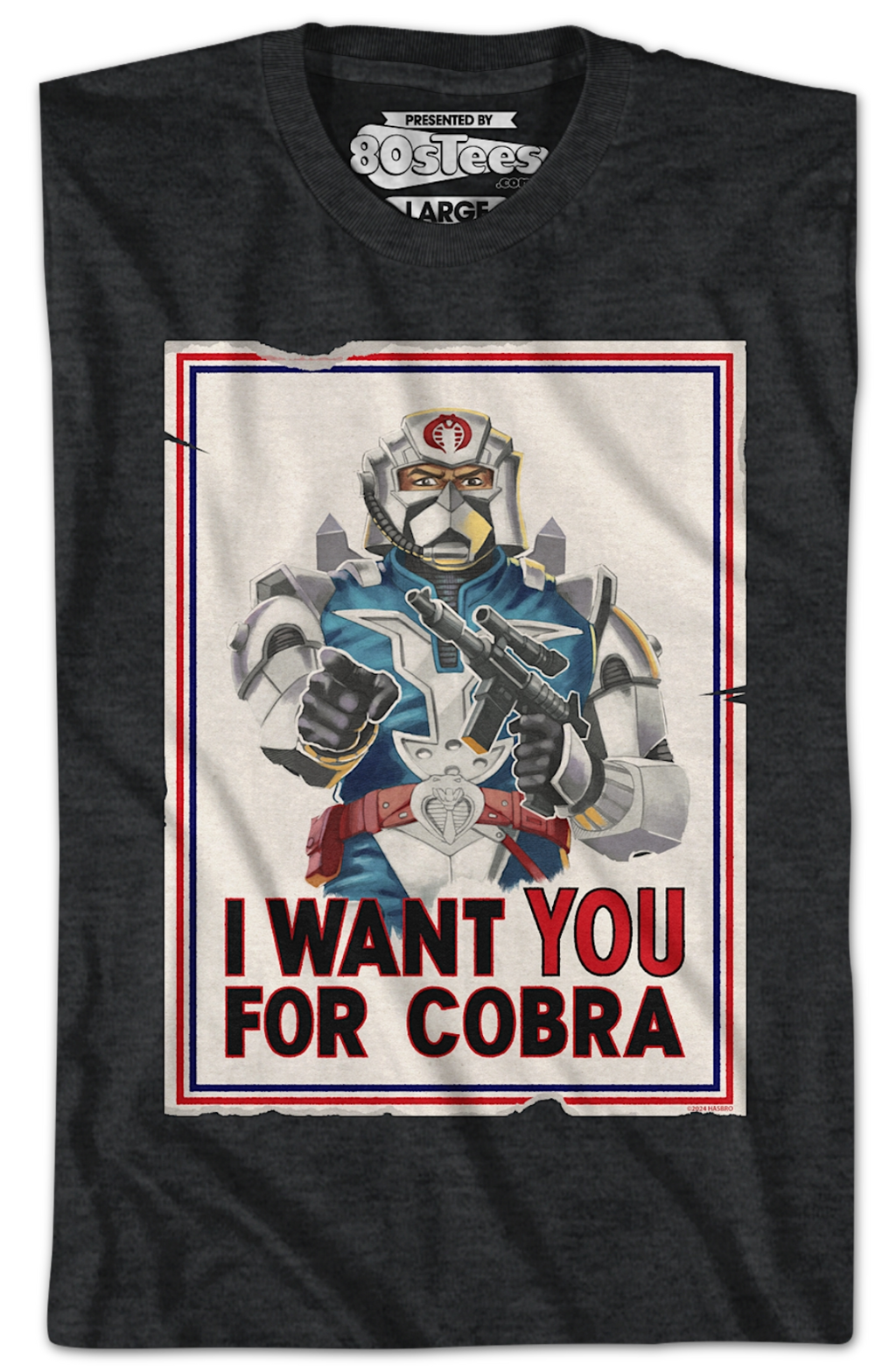 I Want You For Cobra Poster GI Joe T-Shirt Hoodie, Sweatshirt | CiraTrend.com (Image 2)