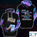 I wear teal and purple for someone I miss every single day Suicide Prevention Awareness 3D hoodie