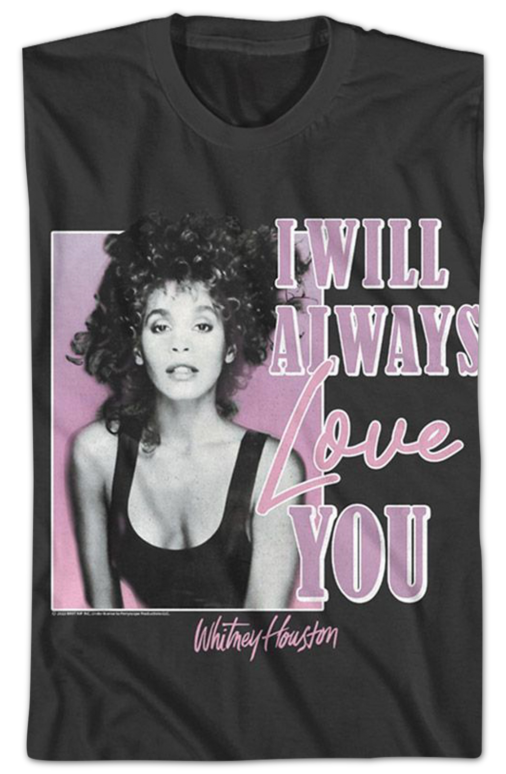 I Will Always Love You Whitney Houston T-Shirt Hoodie, Sweatshirt | CiraTrend.com (Image 2)
