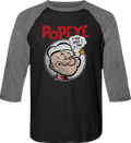 I Yam What I Yam Popeye Raglan Baseball Shirt Hoodie, Sweatshirt | CiraTrend.com (Image 1)