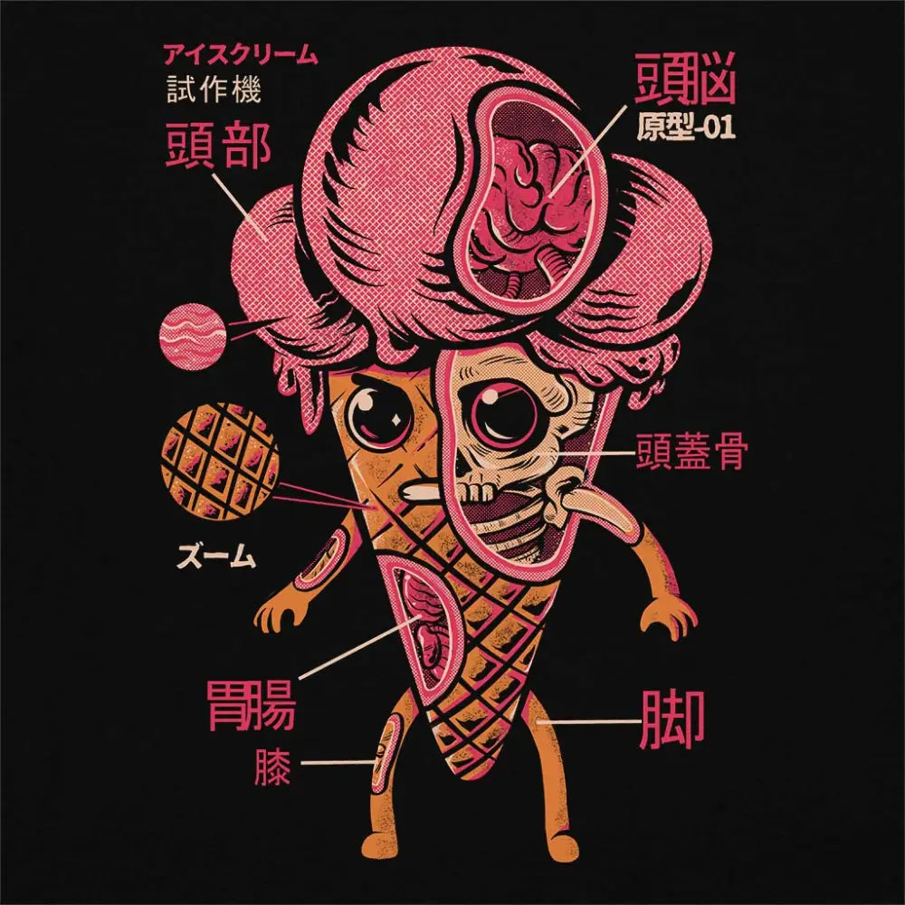 Ice Cream Kaiju T-Shirt Hoodie, Sweatshirt | CiraTrend.com (Image 4)