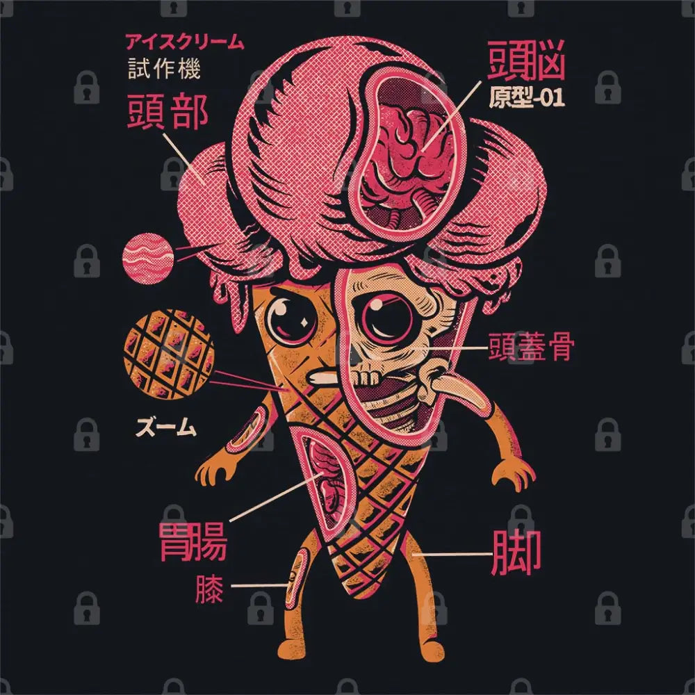 Ice Cream Kaiju T-Shirt Hoodie, Sweatshirt | CiraTrend.com (Image 1)