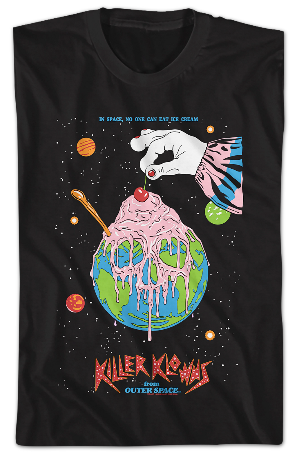 Ice Cream Poster Killer Klowns From Outer Space T-Shirt Hoodie, Sweatshirt | CiraTrend.com (Image 2)