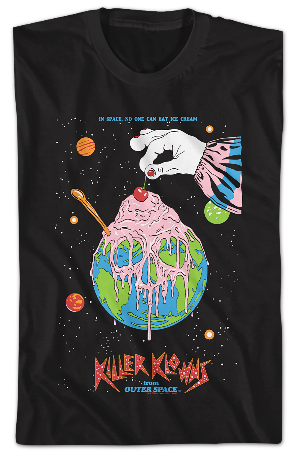 Ice Cream Poster Killer Klowns From Outer Space T-Shirt Hoodie, Sweatshirt | CiraTrend.com (Image 2)