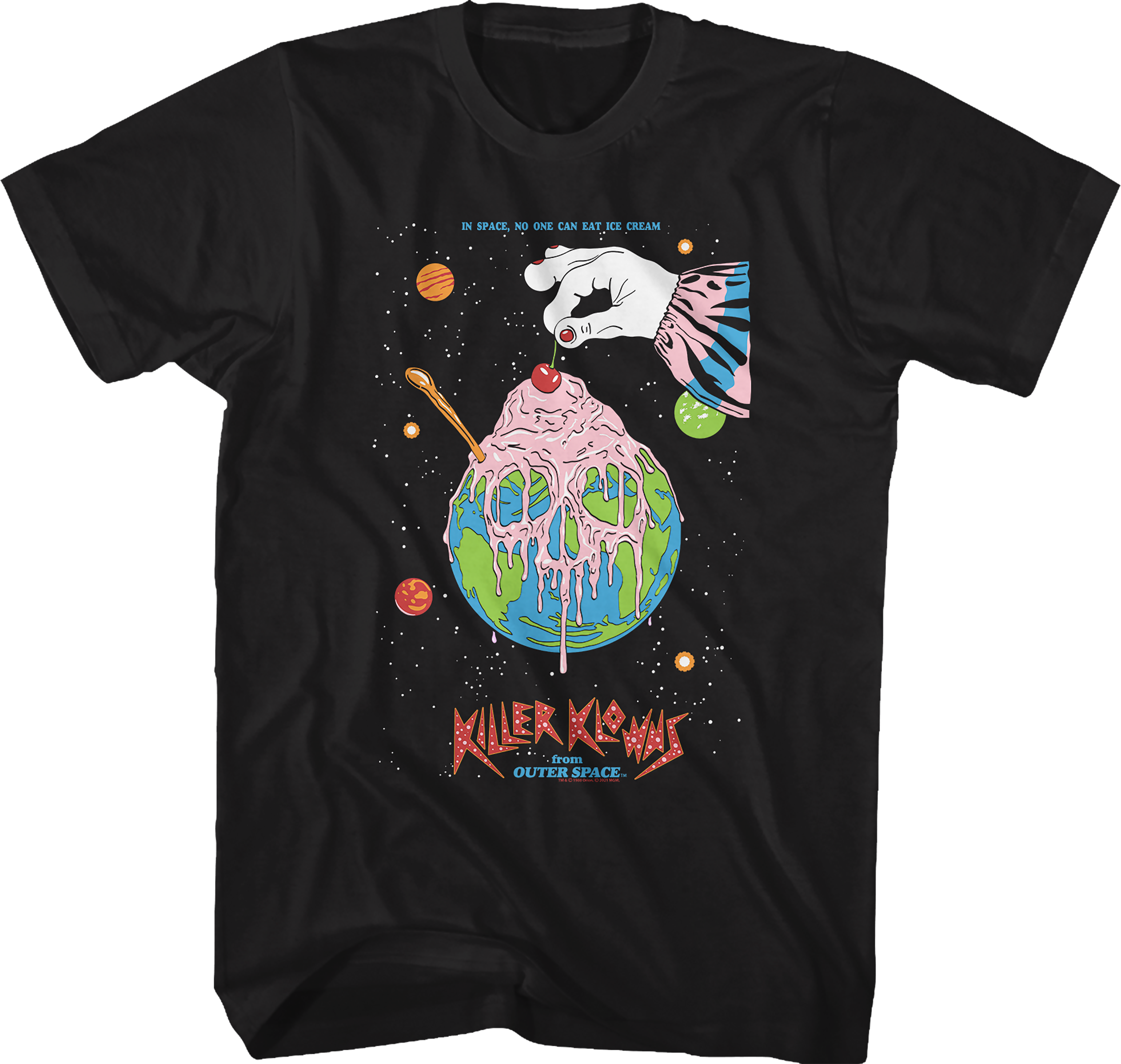 Ice Cream Poster Killer Klowns From Outer Space T-Shirt Hoodie, Sweatshirt | CiraTrend.com (Image 1)