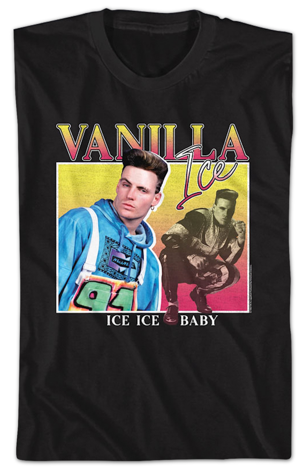 Ice Ice Baby Square Collage Vanilla Ice T-Shirt Hoodie, Sweatshirt | CiraTrend.com (Image 2)