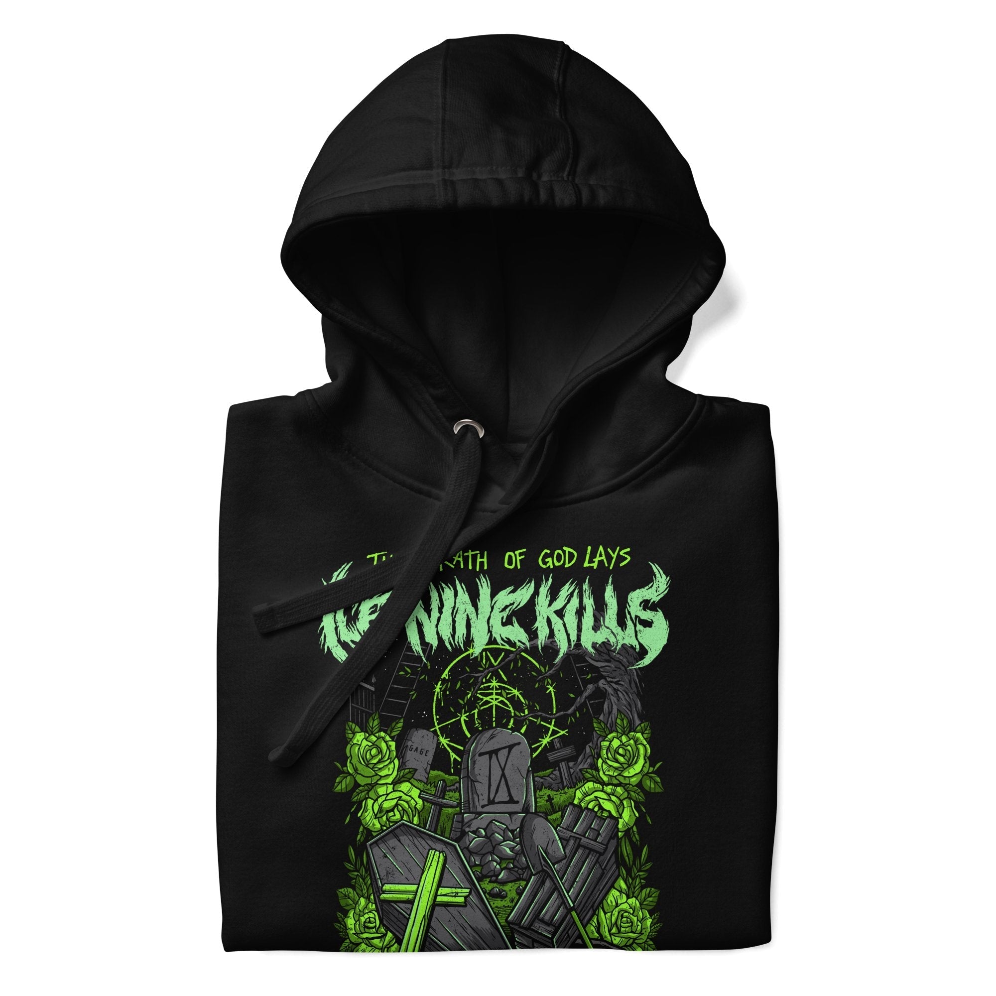 Ice Nine Kills Green Wrath Classic Hoodie T-Shirts, Sweatshirt | CiraTrend.com (Image 2)
