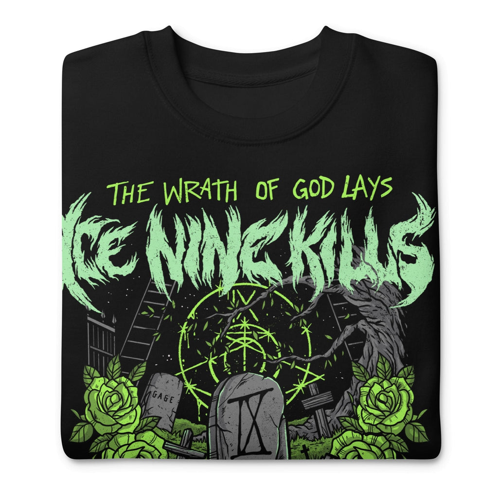 Ice Nine Kills Green Wrath Jumbo Print Sweatshirt T-Shirts, Hoodie | CiraTrend.com (Image 3)