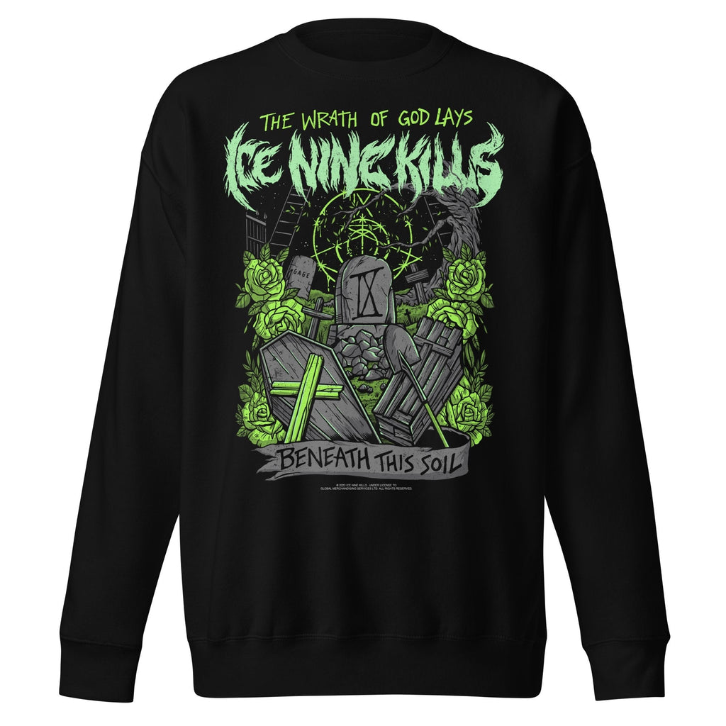 Ice Nine Kills Green Wrath Jumbo Print Sweatshirt T-Shirts, Hoodie | CiraTrend.com (Image 1)