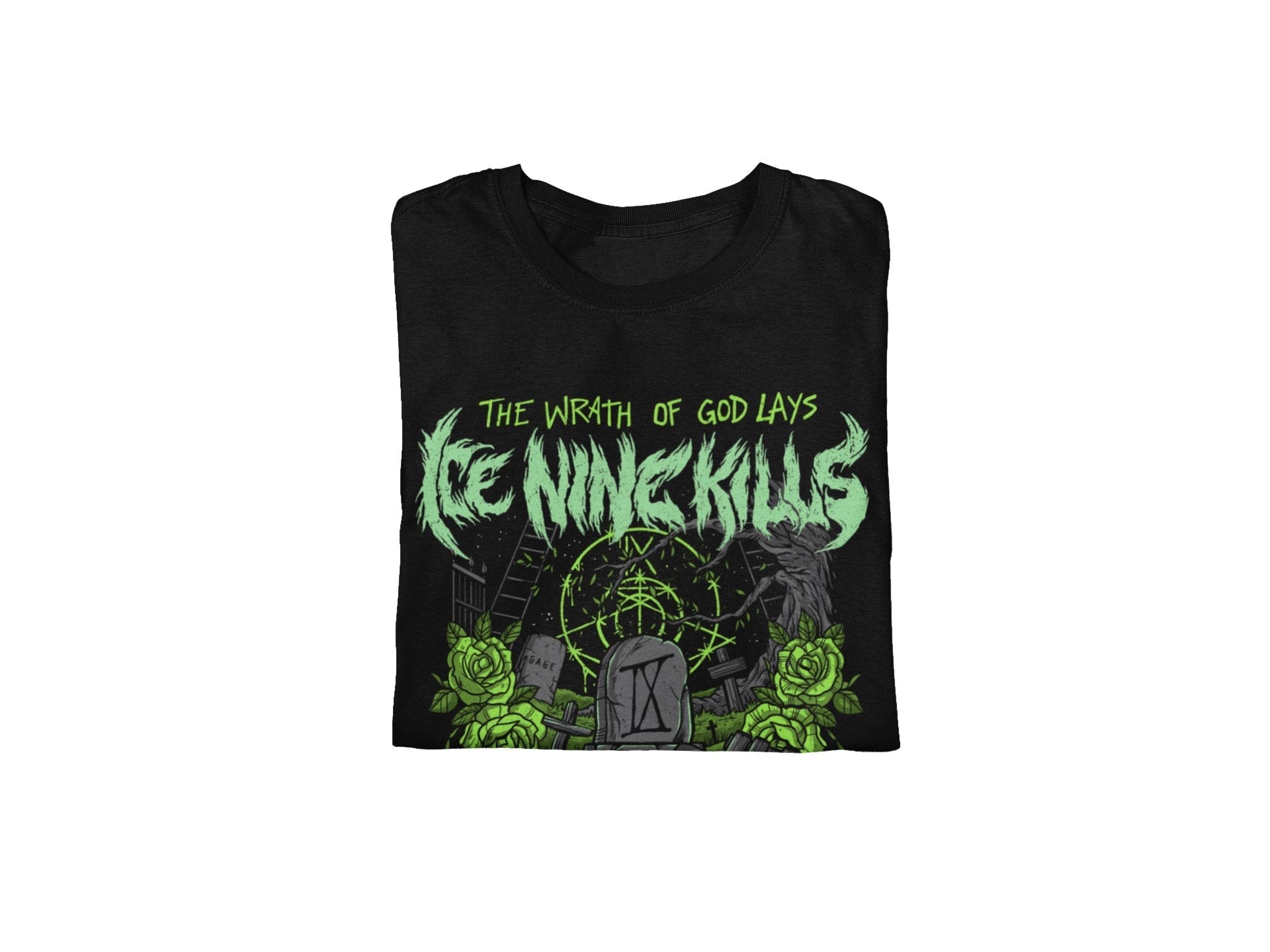 Ice Nine Kills Green Wrath T-Shirt Hoodie, Sweatshirt | CiraTrend.com (Image 2)