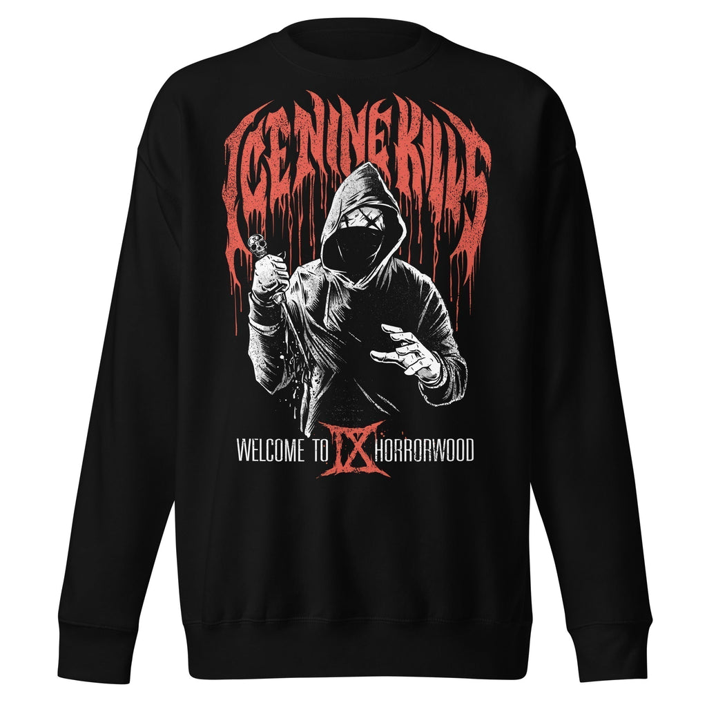 Ice Nine Kills IX Horrorwood Jumbo Print Sweatshirt T-Shirts, Hoodie | CiraTrend.com (Image 1)